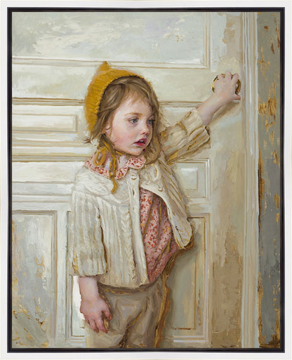 Girl in a White Doorway