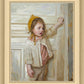 Girl in a White Doorway