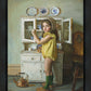 Scarlett with Dishes