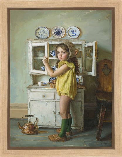 Scarlett with Dishes Gallery Wrap