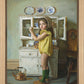 Scarlett with Dishes