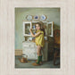Scarlett with Dishes