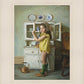 Scarlett with Dishes