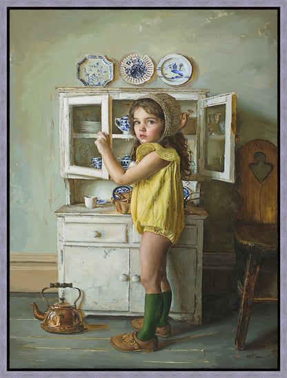 Scarlett with Dishes Gallery Wrap