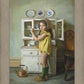 Scarlett with Dishes