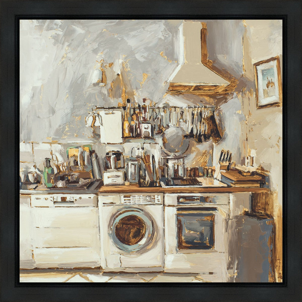 Parisian Kitchen Gallery Wrap