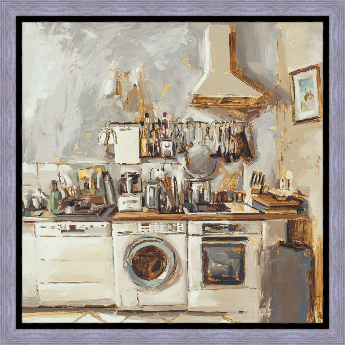 Parisian Kitchen Gallery Wrap