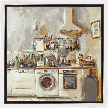 Parisian Kitchen Gallery Wrap