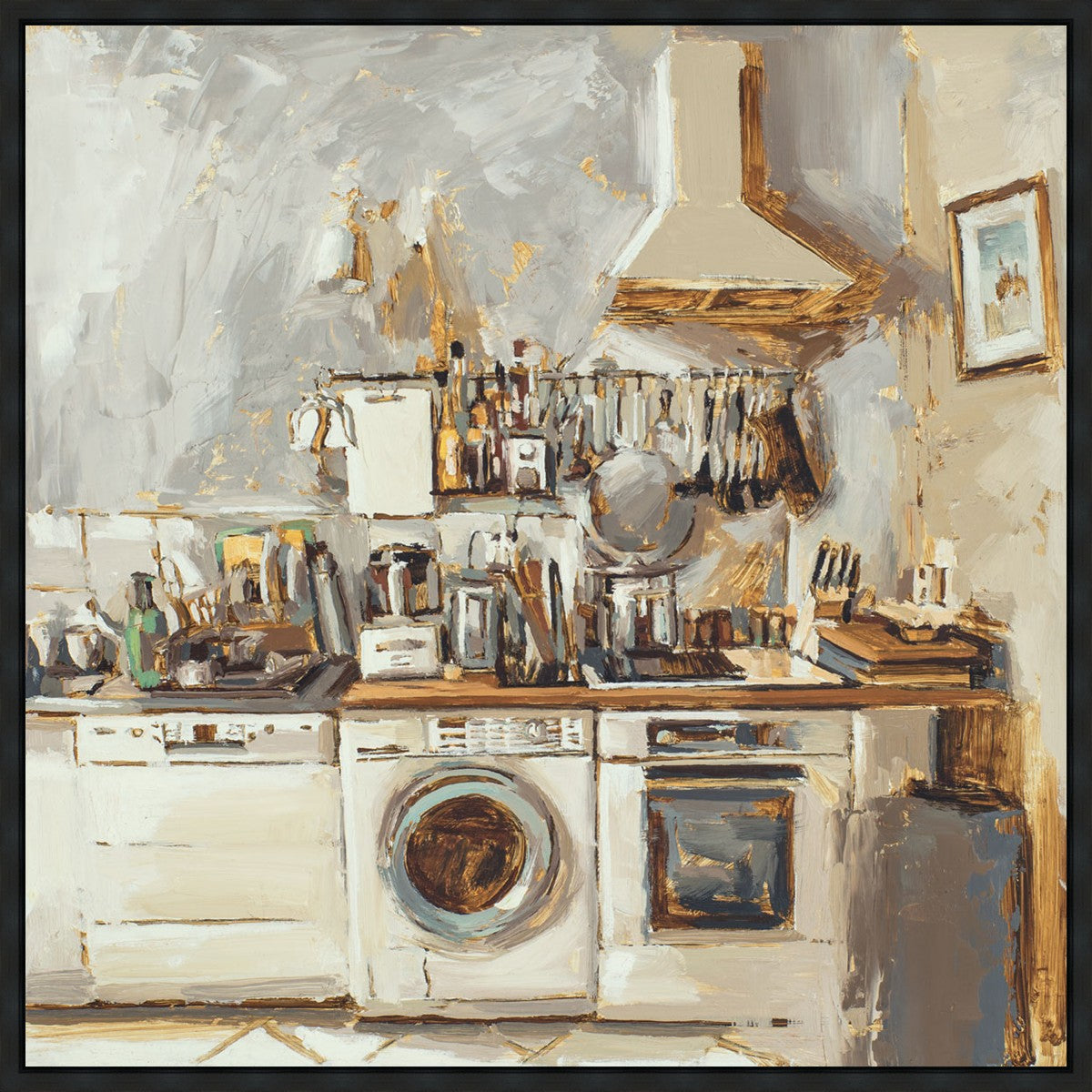 Parisian Kitchen Gallery Wrap