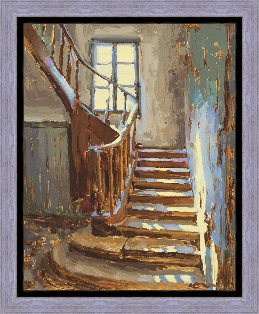 The Winding Ancient Stair Gallery Wrap