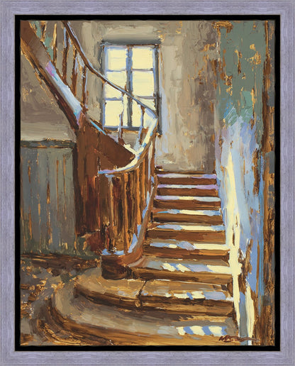 The Winding Ancient Stair Gallery Wrap