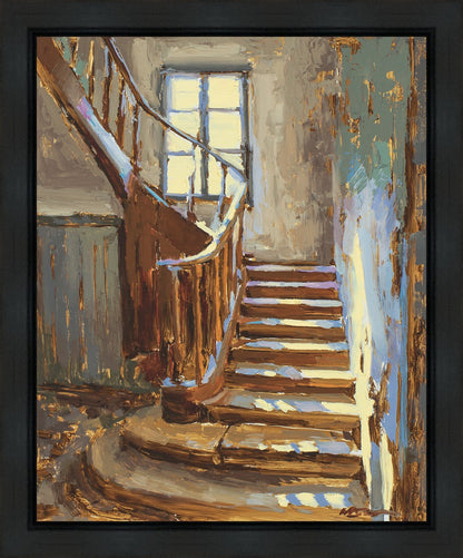 The Winding Ancient Stair Gallery Wrap