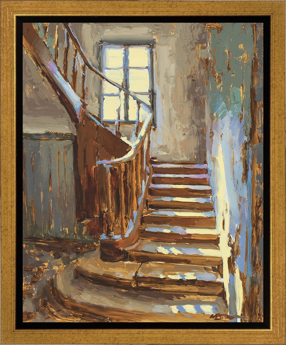 The Winding Ancient Stair Gallery Wrap