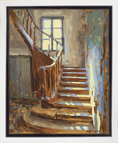 The Winding Ancient Stair Gallery Wrap