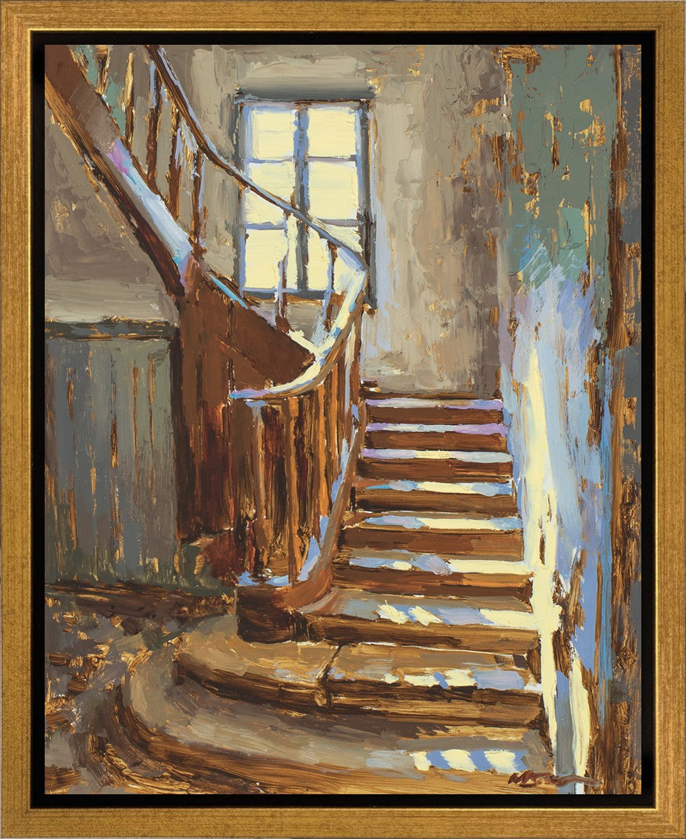 The Winding Ancient Stair Gallery Wrap