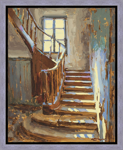 The Winding Ancient Stair Gallery Wrap