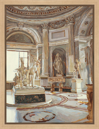 My Wishes Raced with The Stallions Gallery Wrap