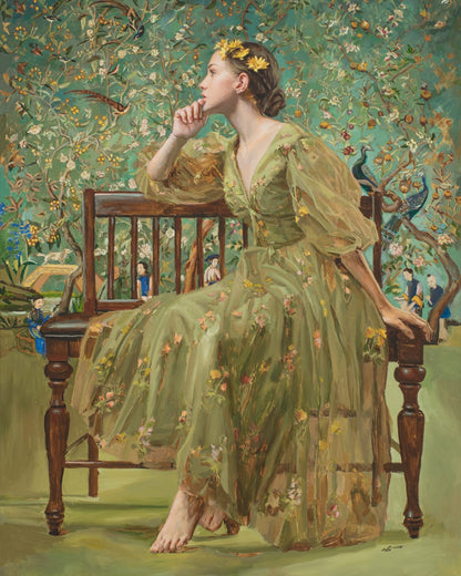 Now Spring has clad The Grove in Green Gallery Wrap