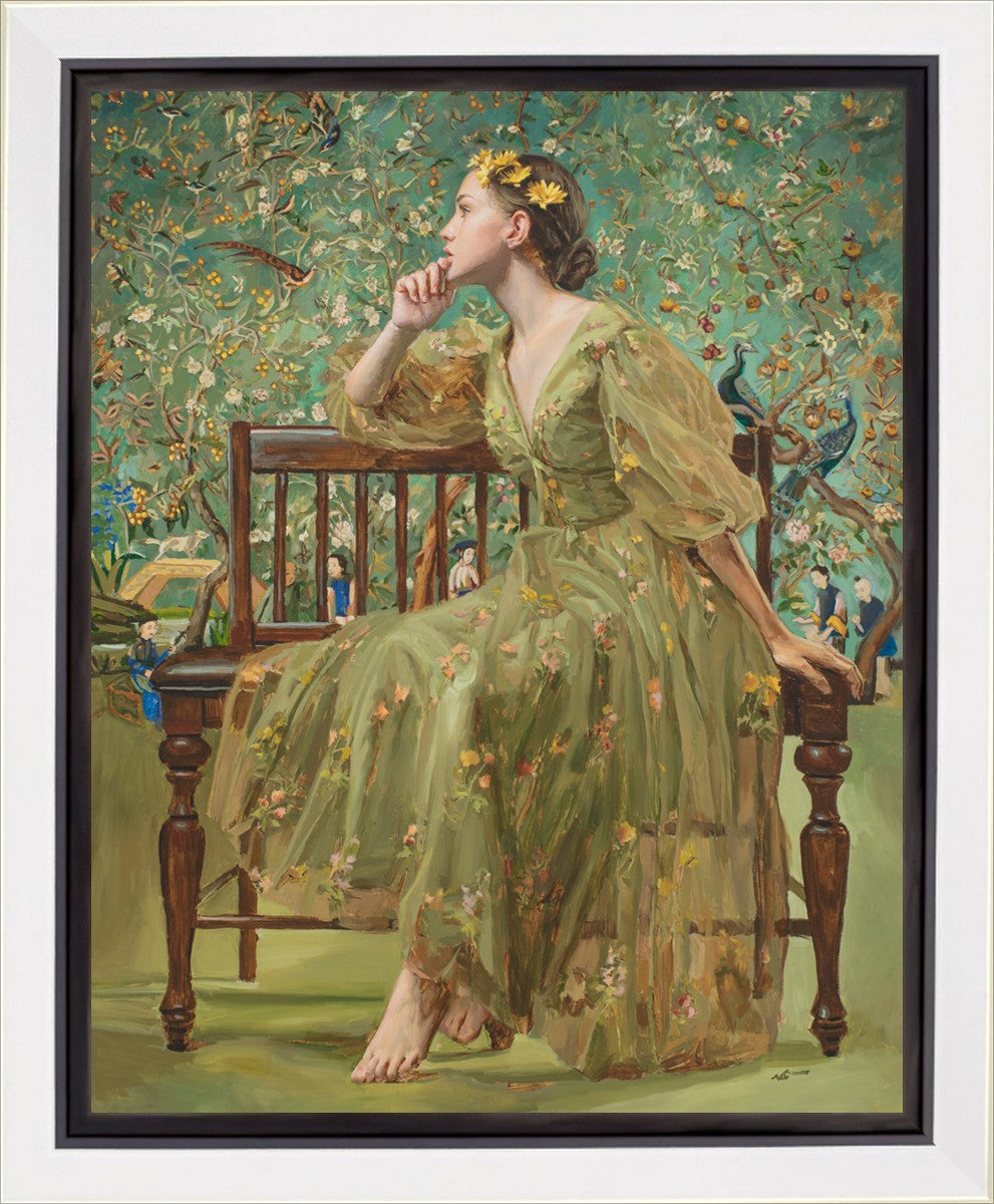 Now Spring has clad The Grove in Green Gallery Wrap