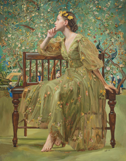 Now Spring has clad The Grove in Green Gallery Wrap