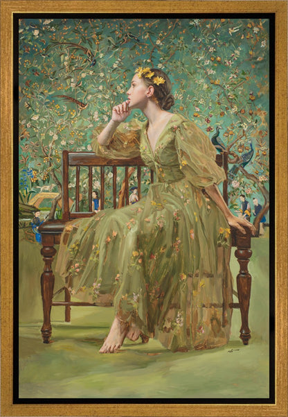 Now Spring has clad The Grove in Green Gallery Wrap