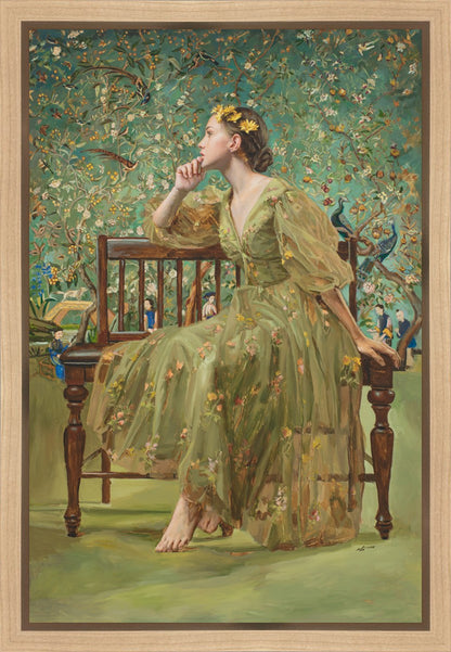 Now Spring has clad The Grove in Green Gallery Wrap