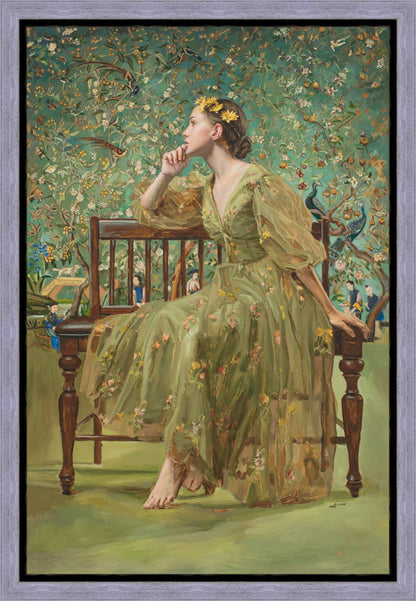 Now Spring has clad The Grove in Green Gallery Wrap