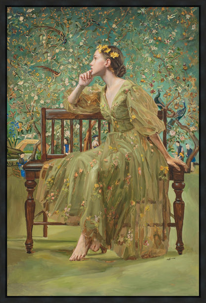 Now Spring has clad The Grove in Green Gallery Wrap