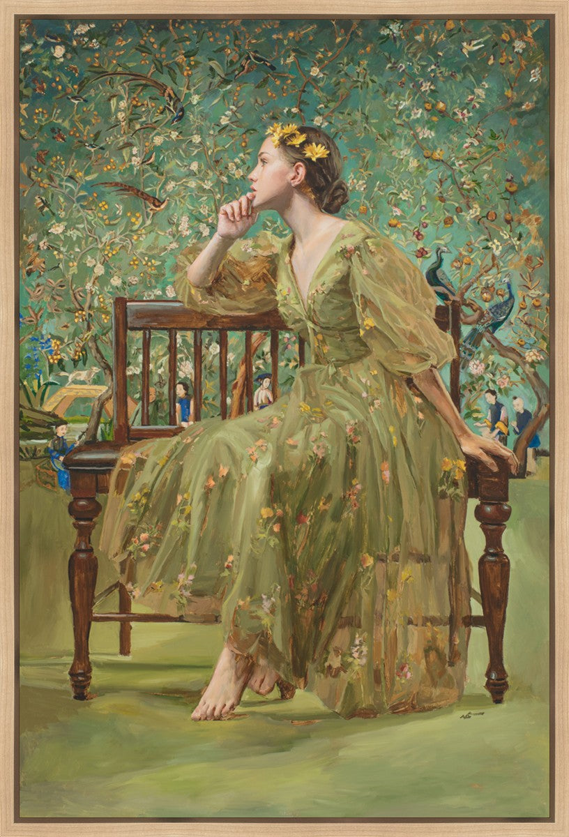 Now Spring has clad The Grove in Green Gallery Wrap