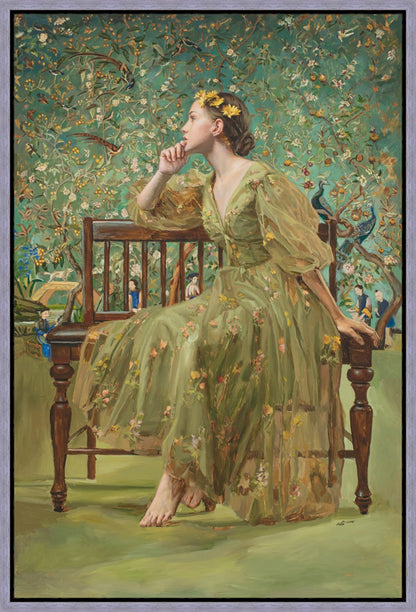 Now Spring has clad The Grove in Green Gallery Wrap