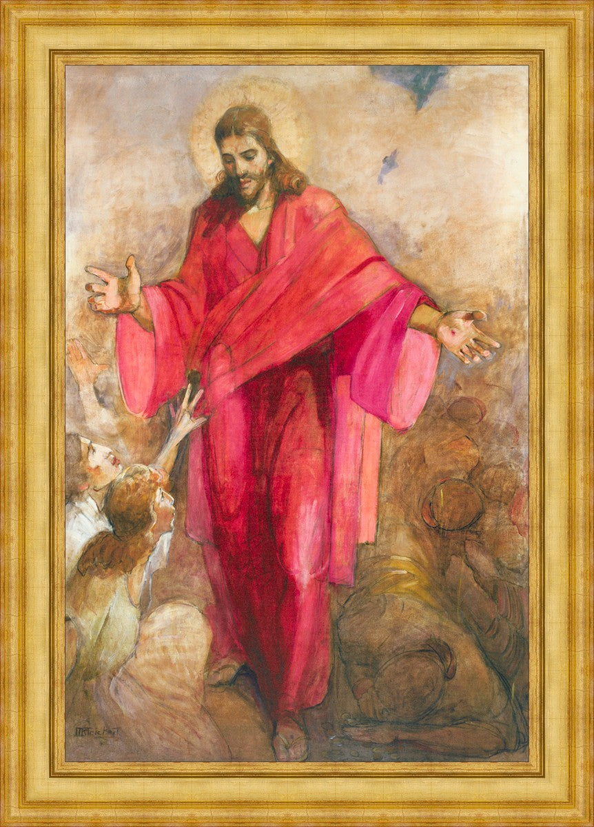 Christ In A Red Robe