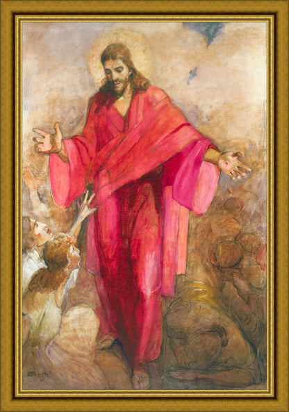 Christ In A Red Robe