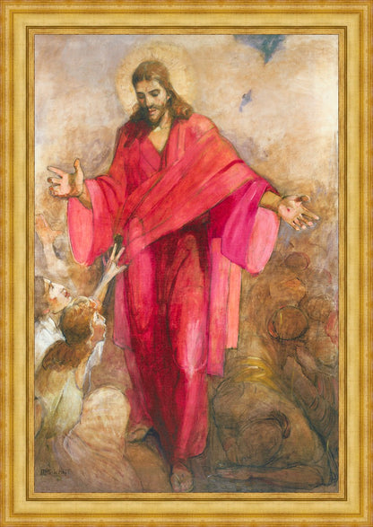 Christ In A Red Robe