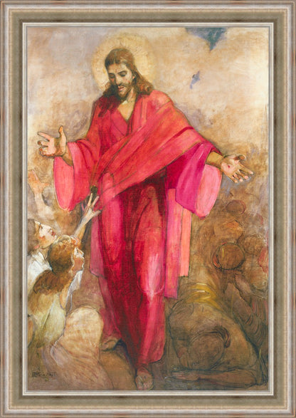 Christ In A Red Robe