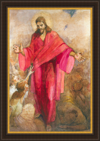Christ In A Red Robe