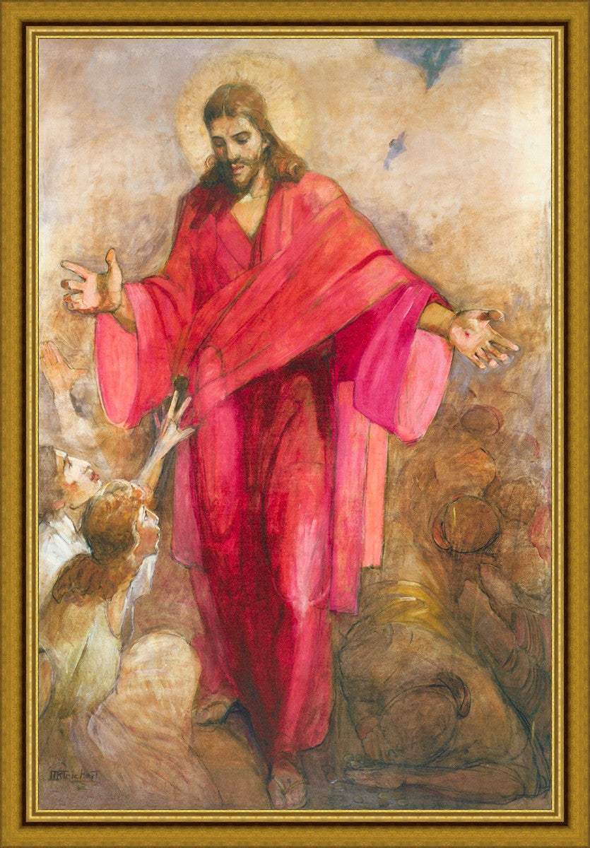 Christ In A Red Robe