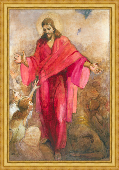 Christ In A Red Robe