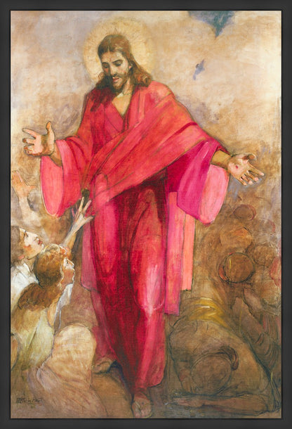 Christ In A Red Robe