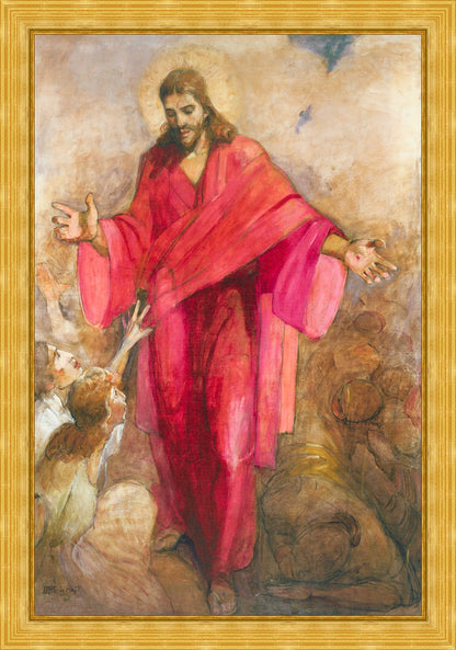 Christ In A Red Robe