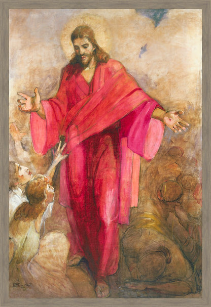 Christ In A Red Robe