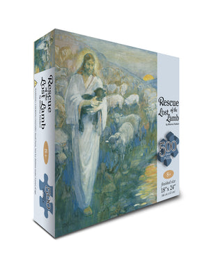 Rescue of the Lost Lamb 500pc puzzle