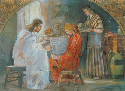 Christ With Mary And Martha