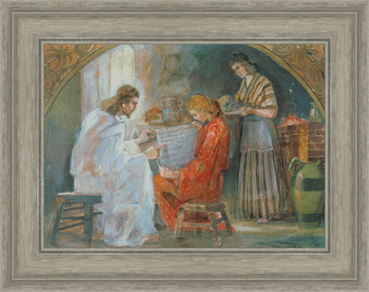 Christ With Mary And Martha