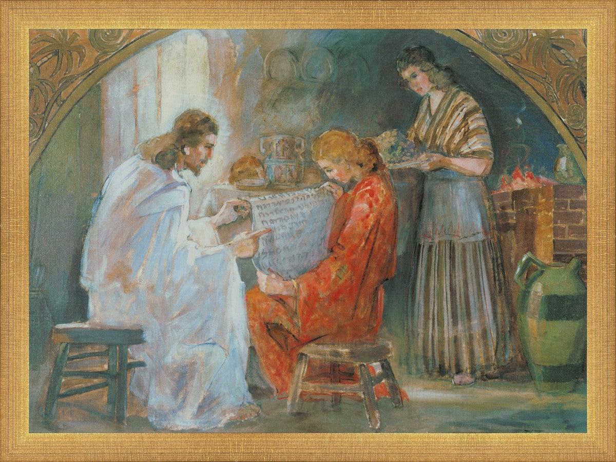 Christ With Mary And Martha