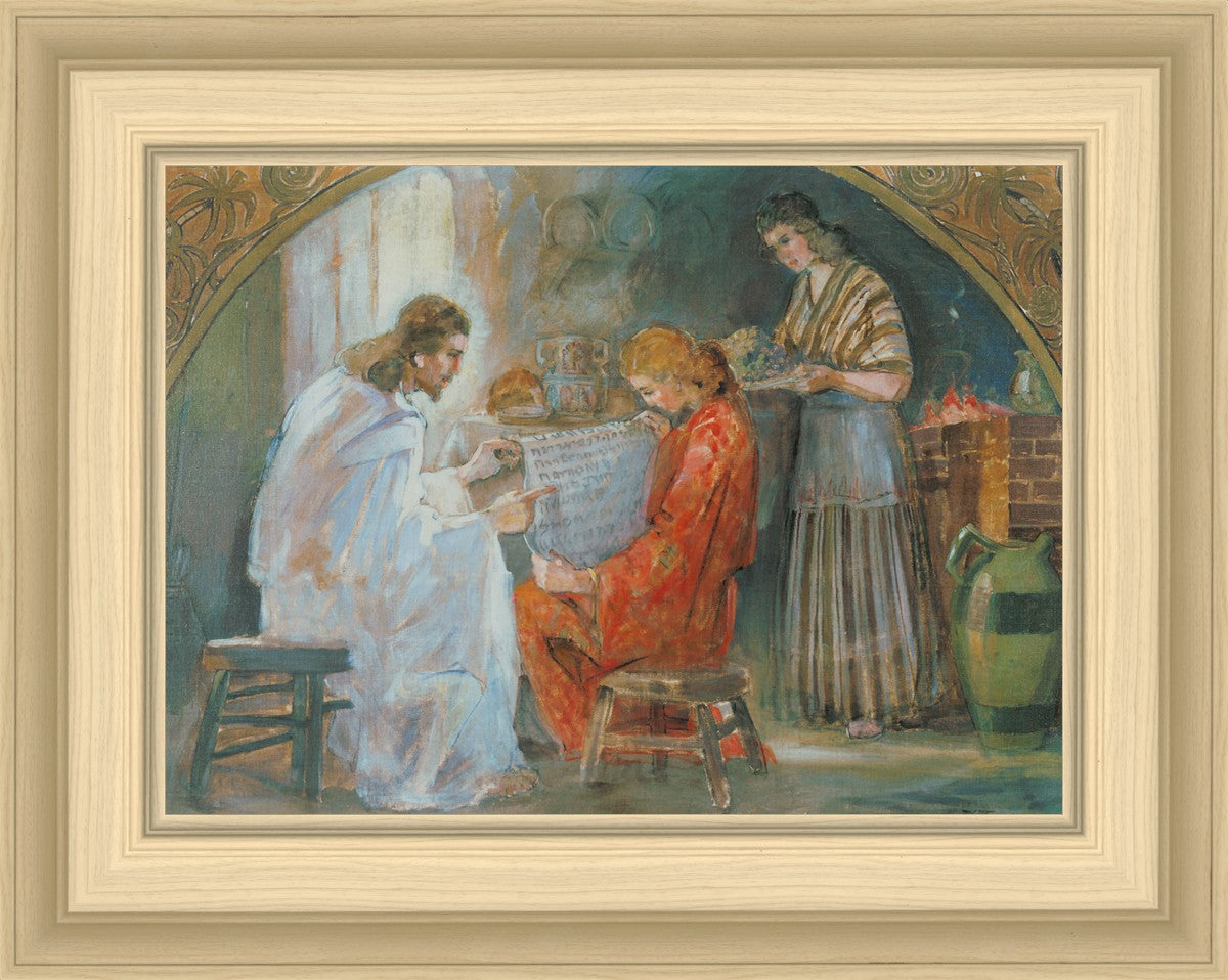 Christ With Mary And Martha