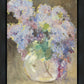 Hydrangeas in a Glass Vase