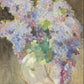 Hydrangeas in a Glass Vase
