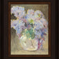 Hydrangeas in a Glass Vase