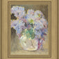 Hydrangeas in a Glass Vase