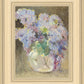 Hydrangeas in a Glass Vase